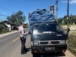 Penertiban Lalu Lintas di Gisting, Kasat Lantas Polres Tanggamus: Demi Keselamatan dan Tertib Jalan Raya