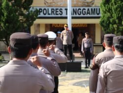Kapolres Tanggamus Pimpin Apel Perdana, Tegaskan Disiplin dan Pelayanan Prima