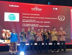 Bupati Pringsewu Raih Penghargaan TOP Pembina BUMD 2025, PDAM Way Sekampung Sabet Bintang 4 Nasional