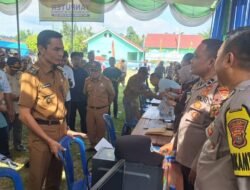 Polres Tanggamus Dukung Pelayanan Publik Terpadu Pemkab di Way Jaha