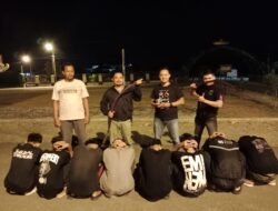 Polres Pringsewu Amankan 8 Pemuda Pelaku Tawuran, Komitmen Berantas Premanisme Sejak Dini