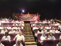 Polres Tanggamus Gelar Nobar Film Sayap-Sayap Patah 2, Edukasi Masyarakat Tolak Radikalisme