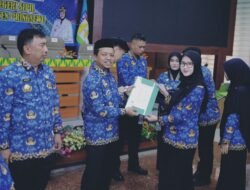 Bupati Pringsewu Serahkan SK kepada 97 CPNS Formasi 2024