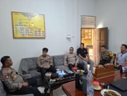 Kapolres Tanggamus Kunjungi Polsek Pugung, Tegaskan Prioritas Tugas dan Dukung Program Ketahanan Pangan