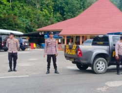 Antisipasi Kejahatan Jalanan, Polsek Semaka Intensifkan Patroli Sore di Jalur Rawan