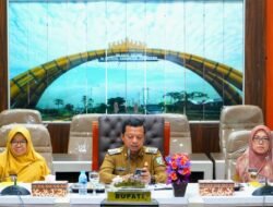 Bupati Pringsewu Ikuti Pelantikan Lulusan IPDN Angkatan XXXII Secara Virtual
