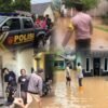 Banjir Landa 9 Pekon di Wonosobo dan BNS Tanggamus, Polres Lakukan Identifikasi dan Monitoring