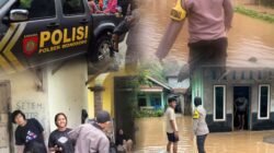 Banjir Landa 9 Pekon di Wonosobo dan BNS Tanggamus, Polres Lakukan Identifikasi dan Monitoring