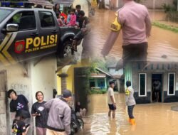 Banjir Landa 9 Pekon di Wonosobo dan BNS Tanggamus, Polres Lakukan Identifikasi dan Monitoring