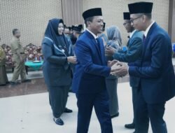 Bupati Pringsewu Lantik 10 Pejabat Pimpinan Tinggi Pratama