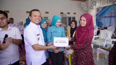 Bupati Pringsewu Sambut Ketua TP PKK Provinsi Lampung dalam Kunker ke Desa TAPIS Sukamulya