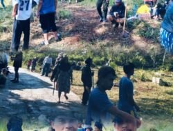 Mahasiswa KKN IPI Garut Gelar Kerja Bakti di Kp. Cikurantung, Desa Padamukti