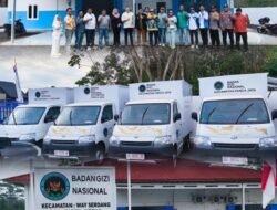 Ketua Umum PPWI Bersama Ketua Umum Yayasan SKKP Tinjau Dapur Sehat SPPG di Kabupaten Mesuji