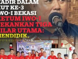 HUT ke-3 DPD IWO-I Kota Bekasi, Ketum Tekankan Pentingnya Pahami Kode Etik, Hak dan Kewajiban Jurnalis