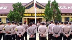 Polres Tanggamus Terjunkan Personel Amankan Pilkakon PAW Sinar Jawa dan Tiuh Memon, Ini Pesan Kapolres
